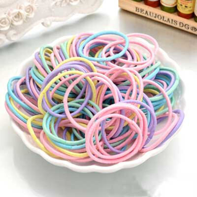 100 Pcs Women Girl Elastic Hair Rubber Rope Scrunchie Ponytail Holder Bands hairband
100 Pcs Women Girl Elastic Hair Rubber Rope Scrunchie Ponytail Holder Bands hairband