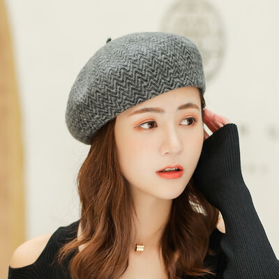 Autumn&Winter New Womens Thickening&Warming Wool Beret Water Wave Pattern Fashion Korean Printers Cap Pumpkin Cap
Autumn&Winter New Womens Thickening&Warming Wool Beret Water Wave Pattern Fashion Korean Printers Cap Pumpkin Cap