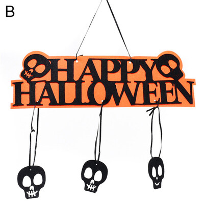 Happy Halloween Hanging Hangtag Pumpkin Skull Bat Doorplate Props Window Decor
Happy Halloween Hanging Hangtag Pumpkin Skull Bat Doorplate Props Window Decor