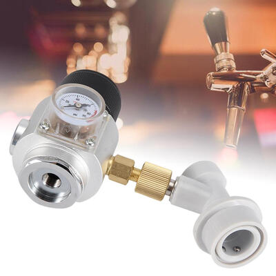 Greensen Home Brew CO2 Regulator Charger Kit Gas Disconnect Home Draft Beer KegeratorCO2 Charger Regulator CO2 Charger
Greensen Home Brew CO2 Regulator Charger Kit Gas Disconnect Home Draft Beer KegeratorCO2 Charger Regulator CO2 Charger