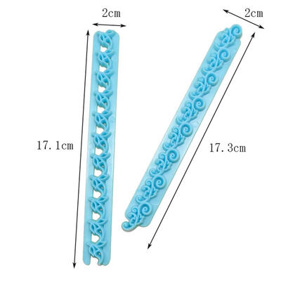 2PCS Mold Cake Lace Decoration Moulds Fondant Chocolate Sugarcraft Mould Cake Decorating Tools Baking Accessories
2PCS Mold Cake Lace Decoration Moulds Fondant Chocolate Sugarcraft Mould Cake Decorating Tools Baking Accessories