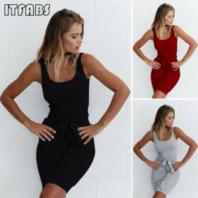 New Women Evening Cocktail Party Short Dress Sleeveless Bandage Bodycon Dress
New Women Evening Cocktail Party Short Dress Sleeveless Bandage Bodycon Dress
