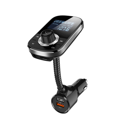 FM Transmitter Car BT FM Radio Adapter Big Screen Display MP3 WMA APEP FLAC Hand Free Calling Dual UBS Car Charger
FM Transmitter Car BT FM Radio Adapter Big Screen Display MP3 WMA APEP FLAC Hand Free Calling Dual UBS Car Charger