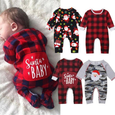 Baby Boys Girls 1st Christmas Romper Long Sleeve Bodysuit Pajamas Clothes Outfit
Baby Boys Girls 1st Christmas Romper Long Sleeve Bodysuit Pajamas Clothes Outfit