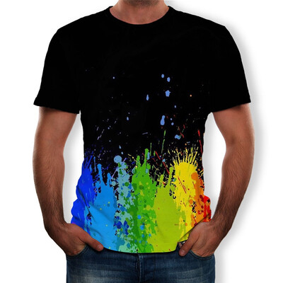 Toponeto Men Funny 3D Color Print Round Neck Short Sleeve T Shirt Tops Daily Blouse Tee
Toponeto Men Funny 3D Color Print Round Neck Short Sleeve T Shirt Tops Daily Blouse Tee