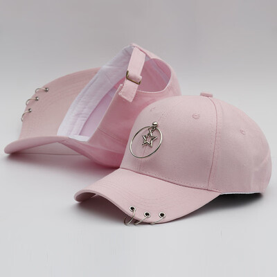 New Cap Female Korean Chaopai Joker Student Stars with Spring&Summer Street Iron Ring Hip Hop Baseball Cap Male
New Cap Female Korean Chaopai Joker Student Stars with Spring&Summer Street Iron Ring Hip Hop Baseball Cap Male