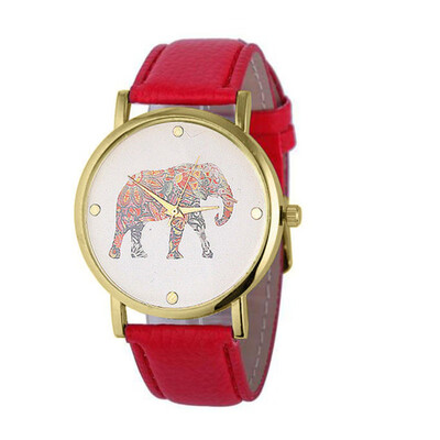 Temperament Womens Watches Best Sellers Cute Elephant Pattern Ladies Watch Montre Femme Marque De Luxe Cuir Zegarki Damskie 
Temperament Womens Watches Best Sellers Cute Elephant Pattern Ladies Watch Montre Femme Marque De Luxe Cuir Zegarki Damskie