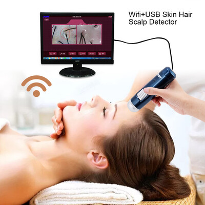 Greensen 5-200X Wireless WifiUSB Skin Hair Scalp Detector Digital Microscope Skin Analyser 200MP Camera
Greensen 5-200X Wireless WifiUSB Skin Hair Scalp Detector Digital Microscope Skin Analyser 200MP Camera