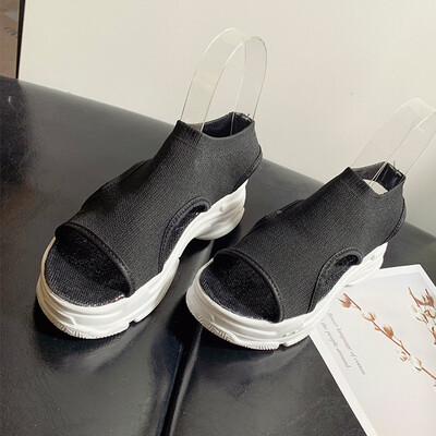 Sports Sandals Womens Summer Korean version of ulzzng Joker Cake Thick Bottom Fashion Leisure Sandals
Sports Sandals Womens Summer Korean version of ulzzng Joker Cake Thick Bottom Fashion Leisure Sandals