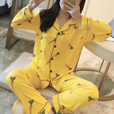 Womens Fruit Print Lomg Sleeve Top Pants Pyjama Sets Sleepwear Lounge Suits
Womens Fruit Print Lomg Sleeve Top Pants Pyjama Sets Sleepwear Lounge Suits