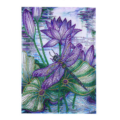 5D DIY Full Drill Special Shaped Diamond Painting Dragonfly Embroidery Kit