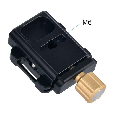 Andoer DC-34 Quick Release Plate Clamp Adapter with One Quick Release Plate 14" Screw for Arca-Swiss AS Standard QR Tripod Head
Andoer DC-34 Quick Release Plate Clamp Adapter with One Quick Release Plate 14" Screw for Arca-Swiss AS Standard QR Tripod Head