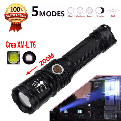 Saidsome 5 Modes Super Bright X800 Tactical Flashlight LED Zoom Military Torch flashlight lamp
Saidsome 5 Modes Super Bright X800 Tactical Flashlight LED Zoom Military Torch flashlight lamp