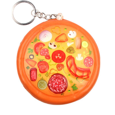 Gotoamei Cute Pizza Stress Reliever Keychain Scented Super Slow Rising Squeeze Toy
Gotoamei Cute Pizza Stress Reliever Keychain Scented Super Slow Rising Squeeze Toy