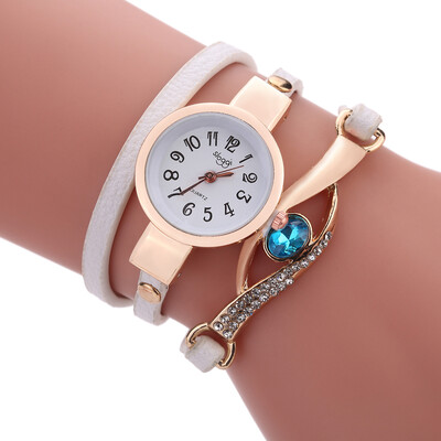 Explosion models fashion belt quartz watch peacock eye winding bracelet watch female models
Explosion models fashion belt quartz watch peacock eye winding bracelet watch female models