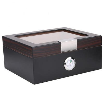 Greensen Cedar Wood Portable Travel Outdoor Humidor Case Cigar Holder Storage Box with Humidifier