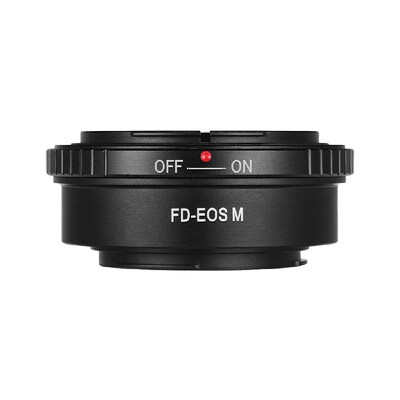 FD-EOS Lens Mount Adapter Ring for Canon FD Lens to Canon EOS Series Cameras for Canon EOS M2 M3 M5 M6 M10 M50 M100 Mirrorle
FD-EOS Lens Mount Adapter Ring for Canon FD Lens to Canon EOS Series Cameras for Canon EOS M2 M3 M5 M6 M10 M50 M100 Mirrorle