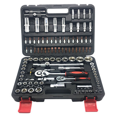 Fuxing FX323 108 sets of auto repair tools set 12563mm series ratchet wrench socket set set of auto maintenance mechanic tools set with car kit
Fuxing FX323 108 sets of auto repair tools set 12563mm series ratchet wrench socket set set of auto maintenance mechanic tools set with car kit