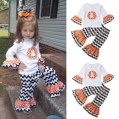 Baby Girls Halloween Outfit Cute Ghost Long Sleeve TopsLong Pants Party Clothes
Baby Girls Halloween Outfit Cute Ghost Long Sleeve TopsLong Pants Party Clothes