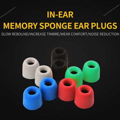 5 Pairs Earphone Tips 49mm Memory Foam Tips Ear Pads for In-ear Earphone Headset Headphone 10 PCS
5 Pairs Earphone Tips 49mm Memory Foam Tips Ear Pads for In-ear Earphone Headset Headphone 10 PCS