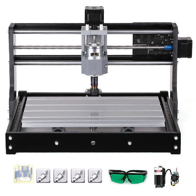 CNC3018 DIY CNC Router Kit 2-in-1 Mini Laser Engraving Machine GRBL Control 3 Axis for PCB PVC Plastic Acrylic Wood Carving Millin
CNC3018 DIY CNC Router Kit 2-in-1 Mini Laser Engraving Machine GRBL Control 3 Axis for PCB PVC Plastic Acrylic Wood Carving Millin
