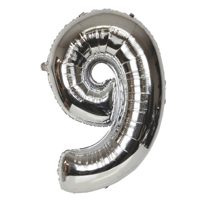FUNNYBUNNY 40" Number 0-9 Thickening Silver Foil Air-filled Helium Mylar Balloons for Birthday & Party & Wedding Anniversary
FUNNYBUNNY 40" Number 0-9 Thickening Silver Foil Air-filled Helium Mylar Balloons for Birthday & Party & Wedding Anniversary