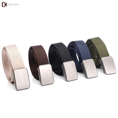 Canvas belt Mens casual simple flat button CQB tactical training nylon canvas belt unisex 
Canvas belt Mens casual simple flat button CQB tactical training nylon canvas belt unisex