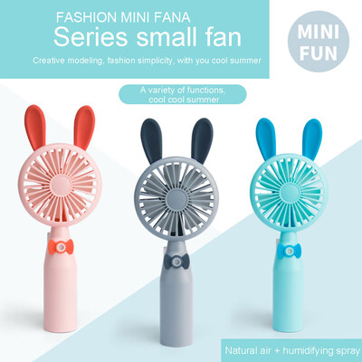 〖Follure〗Rechargeable Mini Handheld Fan With Ears & Humidifying spray for multiple Cool
〖Follure〗Rechargeable Mini Handheld Fan With Ears & Humidifying spray for multiple Cool