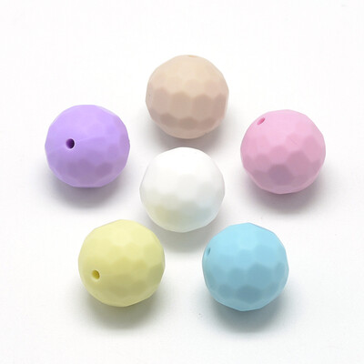 Food Grade Environmental Silicone Beads Chewing Beads For Teethers DIY Nursing Necklaces Making Faceted Round Mixed Color 15
Food Grade Environmental Silicone Beads Chewing Beads For Teethers DIY Nursing Necklaces Making Faceted Round Mixed Color 15
