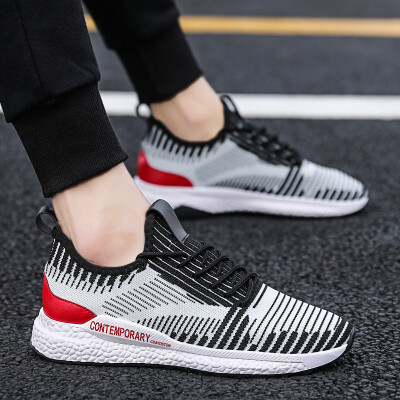 Mens shoes summer mens casual canvas shoes Korean version of the trend of wild breathable lightweight mesh flying woven sports shoes running shoes
Mens shoes summer mens casual canvas shoes Korean version of the trend of wild breathable lightweight mesh flying woven sports shoes running shoes