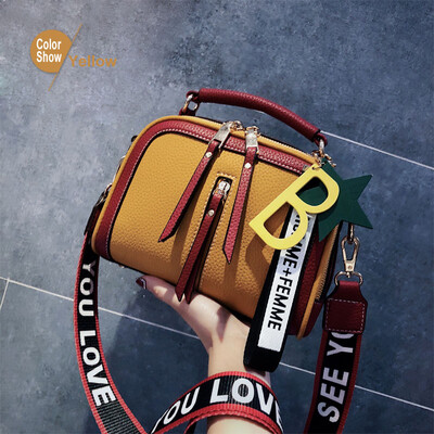 Beibaobao 2019 New Women Handbags Simple Fashion Flap Trend Pendant Woman Messenger Bag Korean Version Shoulder Bag
Beibaobao 2019 New Women Handbags Simple Fashion Flap Trend Pendant Woman Messenger Bag Korean Version Shoulder Bag