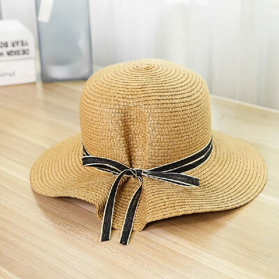 Women Hat Summer Fall Sunscreen Bow Straw Weaving Hat Wide Brim Folding Collapsible Travel Beach Suns Visor UV Protection Cap Khak
Women Hat Summer Fall Sunscreen Bow Straw Weaving Hat Wide Brim Folding Collapsible Travel Beach Suns Visor UV Protection Cap Khak