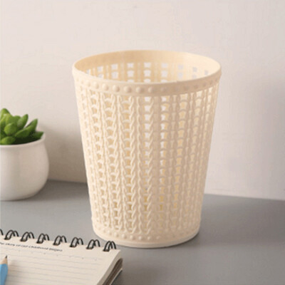 Siaonvr Trumpet Desktops Mini Trash Can Creative Covered Kitchen Living Room