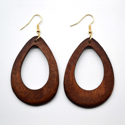 Women Retro Wood Earrings Hollow National Style Dangle Drop Earrings Chic Jewelry 1 Pair
Women Retro Wood Earrings Hollow National Style Dangle Drop Earrings Chic Jewelry 1 Pair