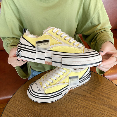 Ins super fire Wu Jianhao canvas shoes star the same heavy industry cork muffin thick bottom retro high beggar board shoes
Ins super fire Wu Jianhao canvas shoes star the same heavy industry cork muffin thick bottom retro high beggar board shoes