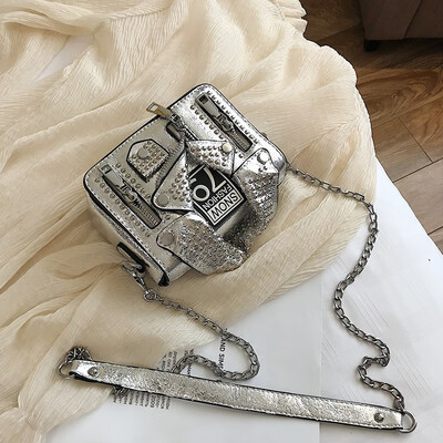 Rivet bag handbag 2019 new wave foreign gas simple simple chic chain shoulder Messenger bag
Rivet bag handbag 2019 new wave foreign gas simple simple chic chain shoulder Messenger bag
