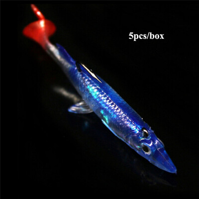 Fishing Lures 5pcsbox Soft Silicone Luminous Artificial Bait Sabiki Rig Lures Drop Shipping
Fishing Lures 5pcsbox Soft Silicone Luminous Artificial Bait Sabiki Rig Lures Drop Shipping