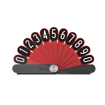 Tailored Car Parking Card Concealed Temporary Car Stop Sign Number Parking Card Sticker
Tailored Car Parking Card Concealed Temporary Car Stop Sign Number Parking Card Sticker