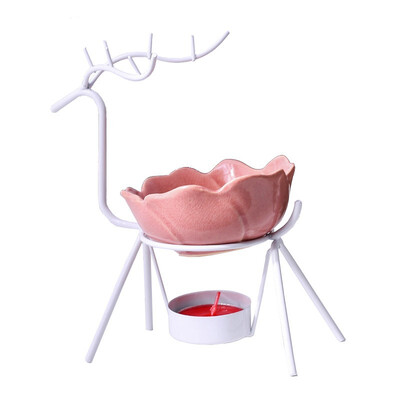 XIANGSHININGYUAN Rose Deer Aromatherapy Furnace Essential Oil Furnace Incense Burner Candlestick C-3
XIANGSHININGYUAN Rose Deer Aromatherapy Furnace Essential Oil Furnace Incense Burner Candlestick C-3