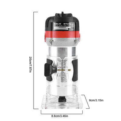 530W 35000rmin 14inch Electric Trimmer Wood Router Woodworking Set 220V Chinese Standard Plug
530W 35000rmin 14inch Electric Trimmer Wood Router Woodworking Set 220V Chinese Standard Plug