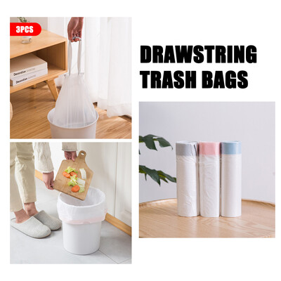〖Follure〗3PCS Drawstring Trash Bags Portable Garbage Household Disposable Kitchen Plastic Bag
〖Follure〗3PCS Drawstring Trash Bags Portable Garbage Household Disposable Kitchen Plastic Bag