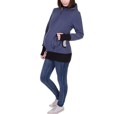 New Multi-function Three-in-one Kangaroo Mother Hooded Ladies Sweater Childcare Bag Detachable
New Multi-function Three-in-one Kangaroo Mother Hooded Ladies Sweater Childcare Bag Detachable
