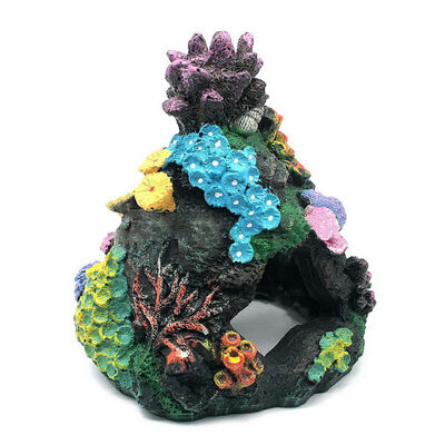 15512cm Aquarium Fish Tank Landscaping Decoration Resin Rockery Coral Landscaping Package Goldfish Evasion House
15512cm Aquarium Fish Tank Landscaping Decoration Resin Rockery Coral Landscaping Package Goldfish Evasion House