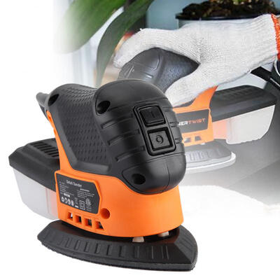 Greensen Electric Detail Polisher Palm Finger Sander for DIY WorkEU Plug 230V