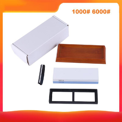 30008000 Grit Sharpening Stone Double-sided Grindstone for Outdoor Kitchen Cutter Sharpener Whetstone
30008000 Grit Sharpening Stone Double-sided Grindstone for Outdoor Kitchen Cutter Sharpener Whetstone