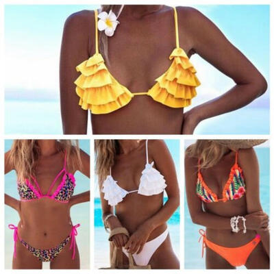Summer Fashion Women Sexy Split Swimsuit Padded Bra Beach Bikini Beachwear Set
Summer Fashion Women Sexy Split Swimsuit Padded Bra Beach Bikini Beachwear Set