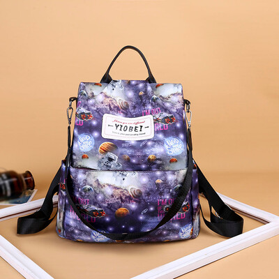 Tailored Womens Fashion Backpack Large Capacity Computer Bag Graffiti Shoulder Bag
Tailored Womens Fashion Backpack Large Capacity Computer Bag Graffiti Shoulder Bag