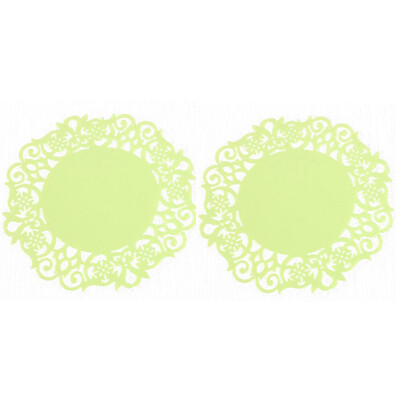 Siaonvr 2PC Lace Flower Doilies Silicone Coaster Tea Cup Mats Pad Insulation Placemat
Siaonvr 2PC Lace Flower Doilies Silicone Coaster Tea Cup Mats Pad Insulation Placemat