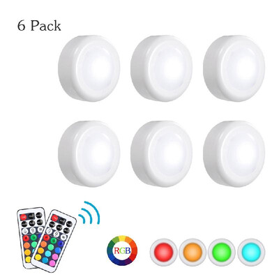 Tomshine DC5V 025W RGB LED Cabinet Light Puck Lamp 3 AAA Battery Powered Operated 6 Pack with 2 Remote Control Controller 10 Le
Tomshine DC5V 025W RGB LED Cabinet Light Puck Lamp 3 AAA Battery Powered Operated 6 Pack with 2 Remote Control Controller 10 Le