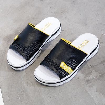 Slippers women summer fashion wear flat - bottom society womens shoes port chic thick - bottom drag
Slippers women summer fashion wear flat - bottom society womens shoes port chic thick - bottom drag